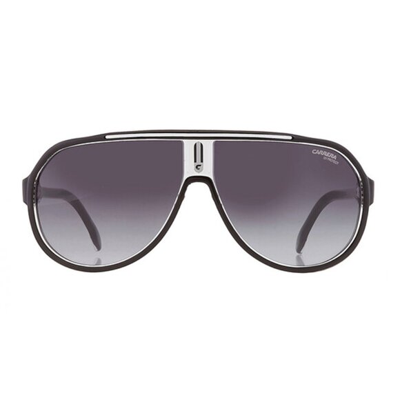 NEW PILOT CARRERA 1057/S 080S 9O MEN SUNGLASSES CARRERA BLACK GRAY EYEWEAR - Picture 2 of 3